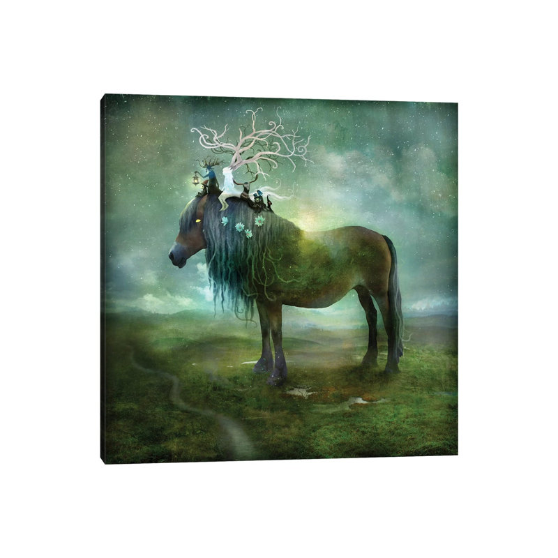 Ninediel by Alexander Jansson - Wrapped Canvas Print, 30.48 cm H x 30.48 cm W