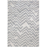 Modern One-of-a-Kind Rectangle 4'11" X 8'7" Hand Knotted Area Rug