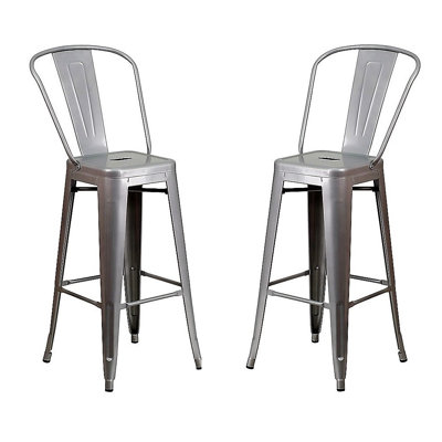 Tabouret à haut dossier Kysen