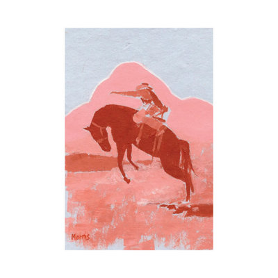Ride 'Em Blue Skies by Kevin Brent Morris - Gallery-Wrapped Canvas Giclée on Canvas