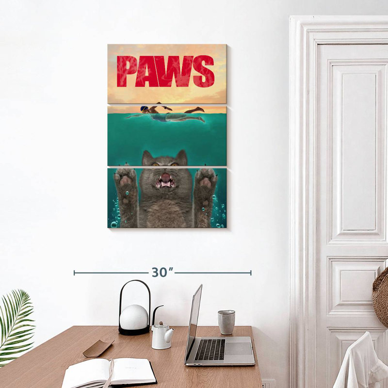 Ketti Paws I, 32" H x 20" W