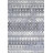 Maidste Moroccan Geometric Distressed Ivory/Black Rug-1047277872