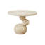 Boulder Round Solid Wood Dining Table