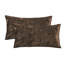 Housse de coussin lombaire en velours froissé-849992196