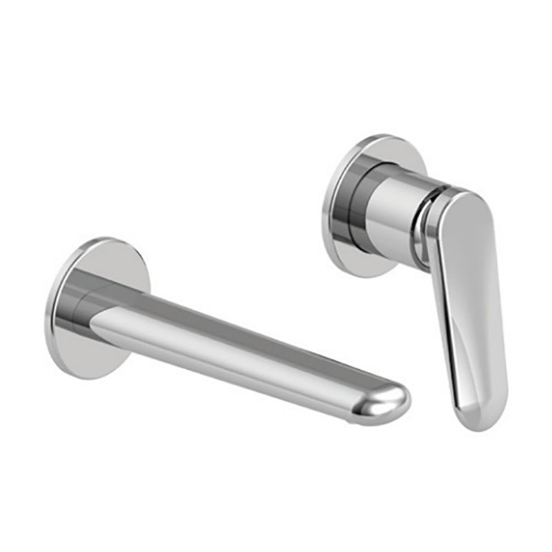 Vibiana 8" Single-Handle Wall Mounted Bathroom Faucet, Polished Chrome