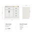 42" Single Bathroom Vanity Base only-681954664