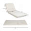 ENSEMBLE DE CHAISE LUNGE, BOIS ACACIA AVEC COUSSIN LUNGE - assorti disponible-2142937474