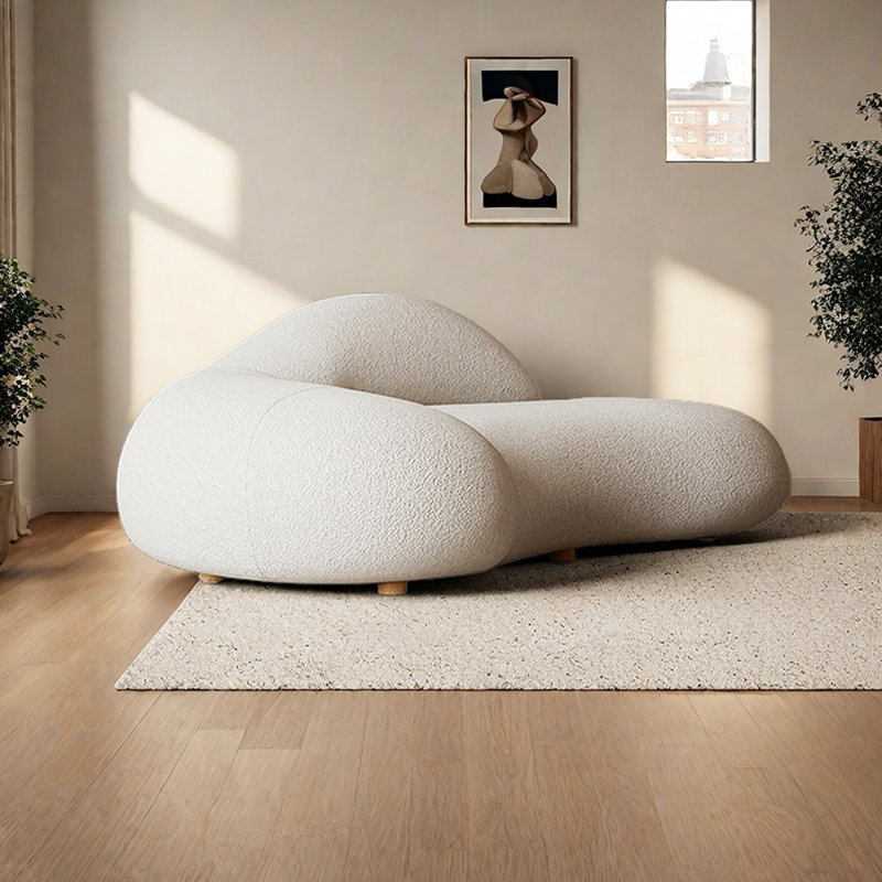 Méridiennes d'intérieur Leisure Arc Creativité, Orienté à gauche (vu de face), Beige