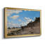 La Pointe de la Hève à marée basse - Claude Monet, toile tendue avec châssis - 1865-657044449-657044456-657044461