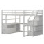 Lit mezzanine double avec tiroirs Varujhan Kids-2061484385