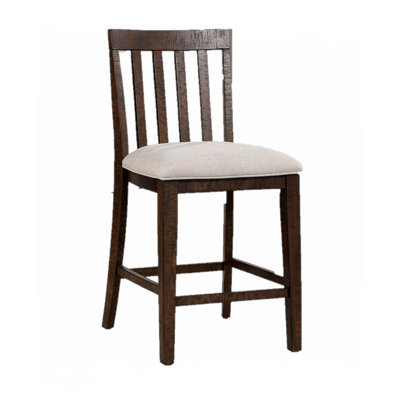 Set Of 2Pcs Counter Height Chair Dining Room