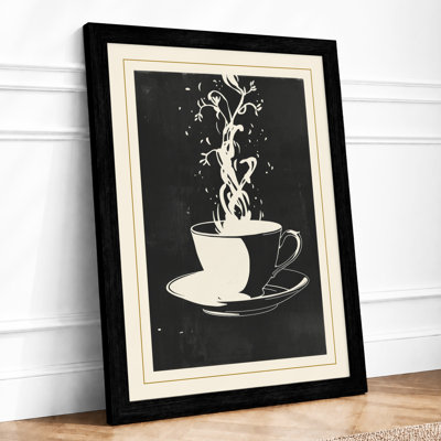 Splash in Motion Minimalist - Framed Print