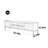 Black walnut simple modern living room TV cabinet