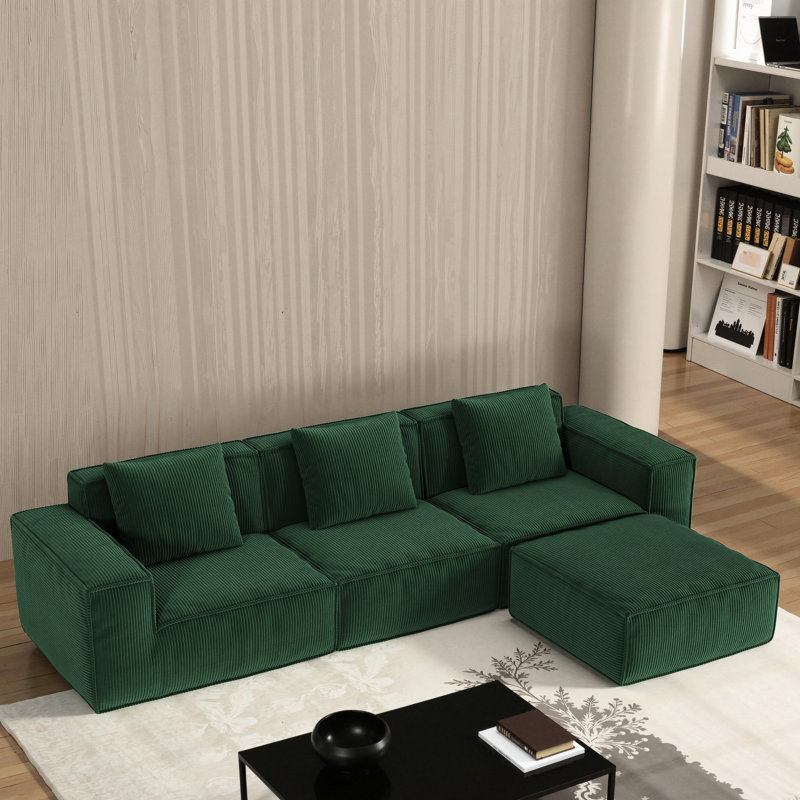 Lit convertible de 118 pouces, configuration flexible, style canapé-lit, combinaison pour trois personnes, utile dans les espaces de travail