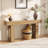 63" Farmhouse Console Table,Wooden Sofa Table Rectangular Accent Console For Entryway, Hallway & Living Room-1083858475
