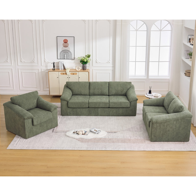 Chenille Upholstered Sofa Collection