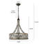 Lustre tambour en cristal 6 lumières