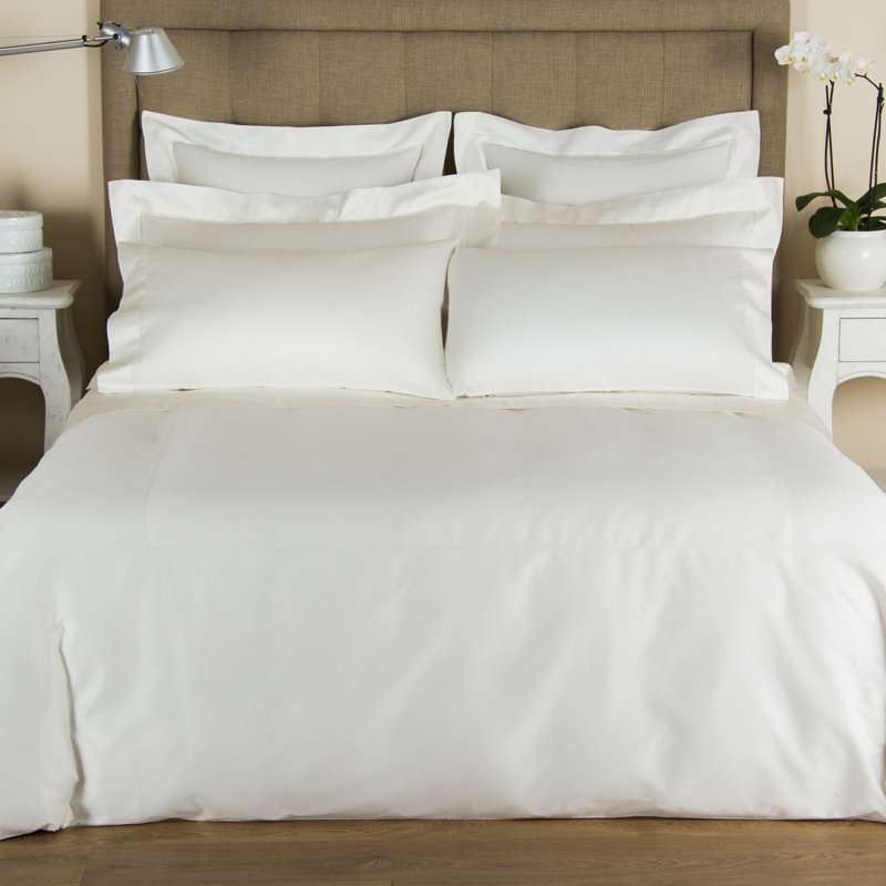 Single Ajour Duvet Cover, Queen Duvet Cover, White