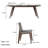 Terecita 6 - Person Four Leg Dining Set-1849577500