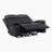 Hyler Modern & Contemporary Power Reclining: 3-Piece Living Room Set with Top Grain Leather Seating Surfaces, One-Touch Power Reclining & Integrated USB Charging Ports-1134702548