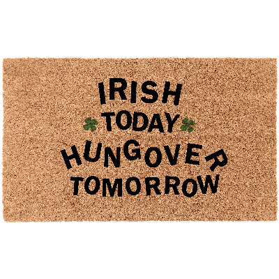 Irish Today Hangover Demain 18 po x 30 po