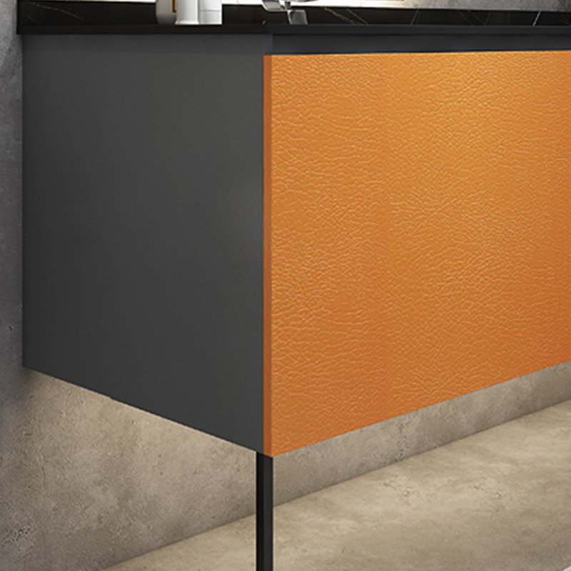 Modern simple light luxury bathroom cabinet, 32" H x 51.20" W x 21.70" D