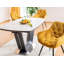 Dernier Extendable Marble Top Dining Table
