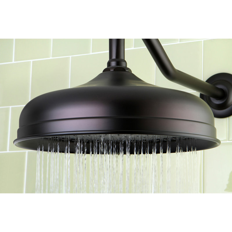 Victorian Rain Adjustable Shower Head, Oil Rubbed Bronze