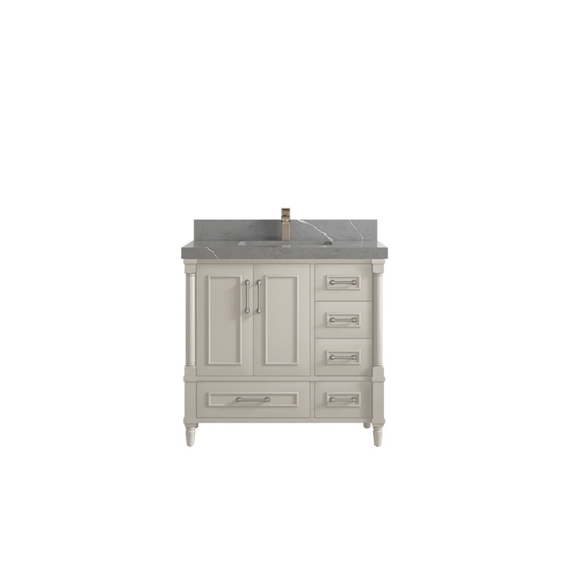 Meuble-lavabo simple 36 po avec comptoir Aberdeen