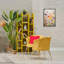 Toile flottante encadrée «Bright Flower Garden» par Roozbeh Bahramali-1521561252-1521561256
