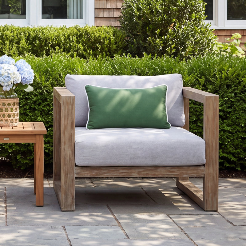 Outdoor Lounge Chair, Teak 