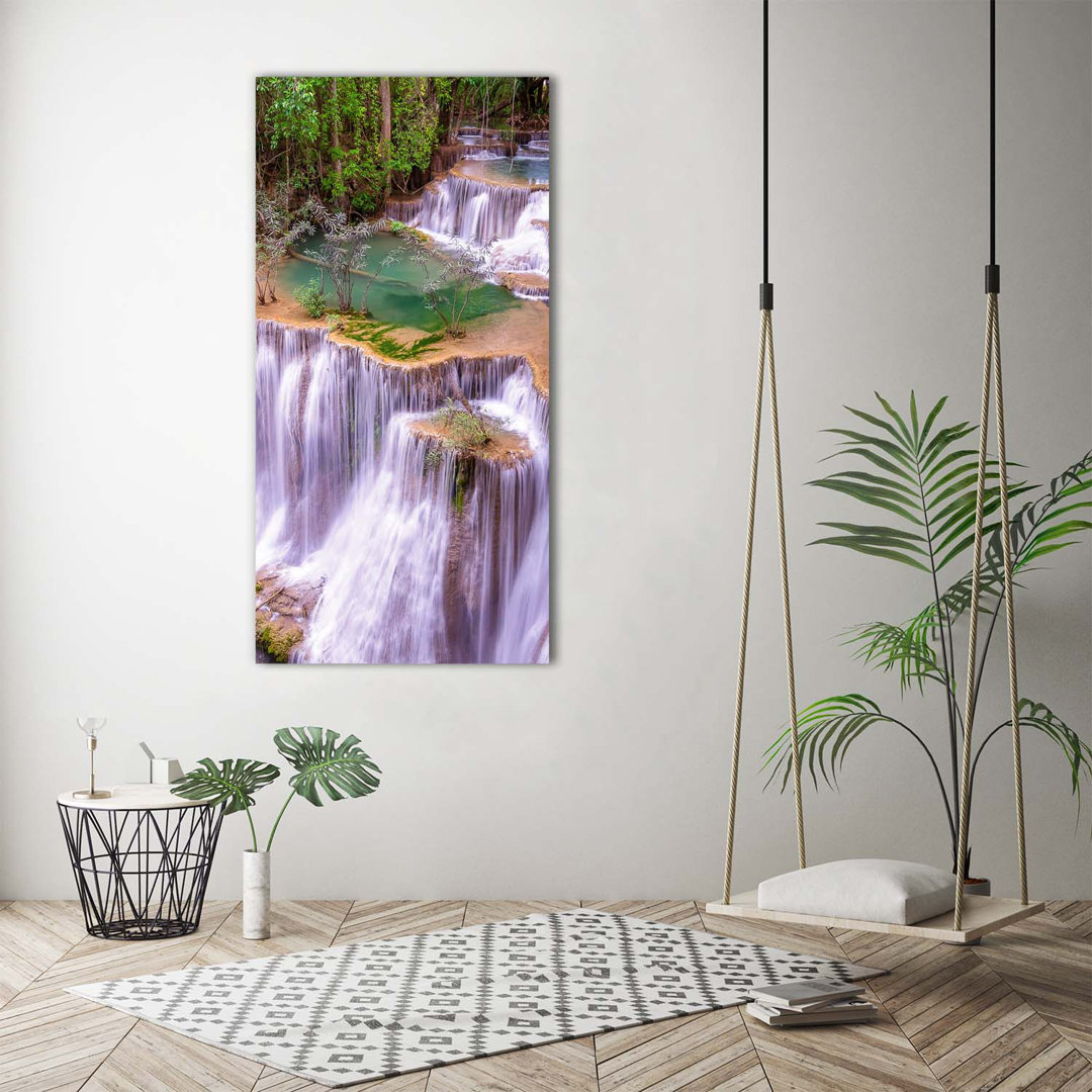 Waterfall - Wrapped Canvas Print