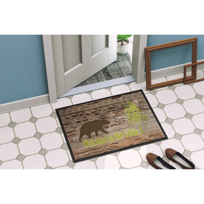 Gilcrease Non-Slip Indoor Doormat, Rectangle 2' x 3'