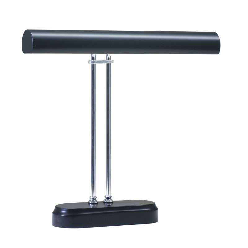 Lampe piano 15 po Mimi, Noir et chrome