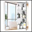 Armoire de salle de bain à miroir Kleankin