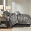 Ensemble d'édredon 7 pièces jacquard gris-122118678-122118680