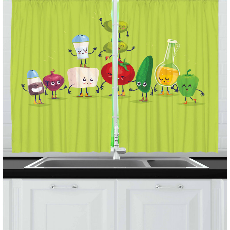 Tailored Kitchen Curtain
