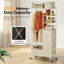 CD007 80cm Rolling Portable Wardrobe-125083445