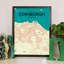 Edinburgh City Map - No Frame Print-371107378