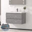 Meuble-lavabo simple 36 po avec plateau en résine