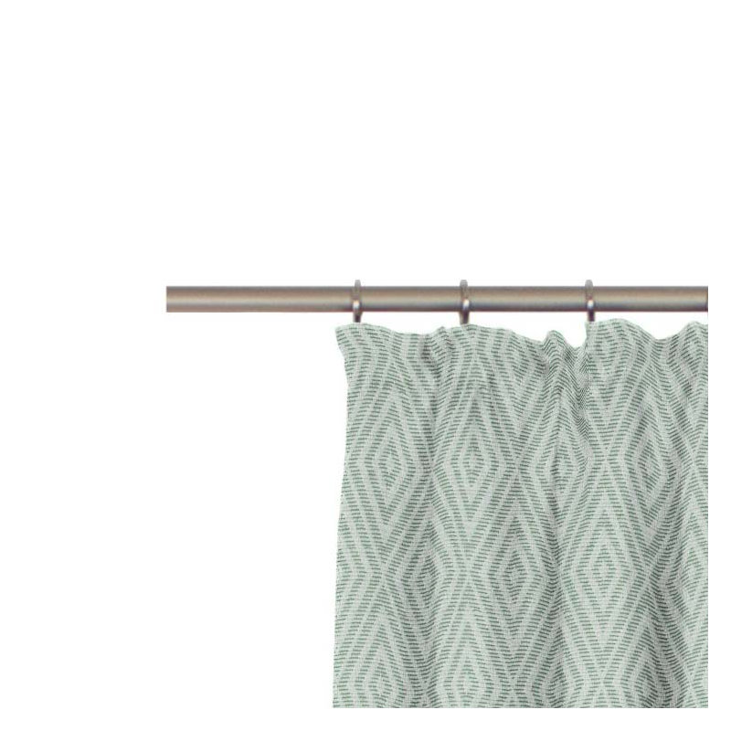 Aberdene Room Darkening Curtains Single Panel, Green, 245cm H x 132cm W