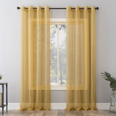 Sheer Grommet Panel - Basics by Wayfair™