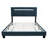 Velvet Upholstered Bed Frame With Adjustable Features-827340073