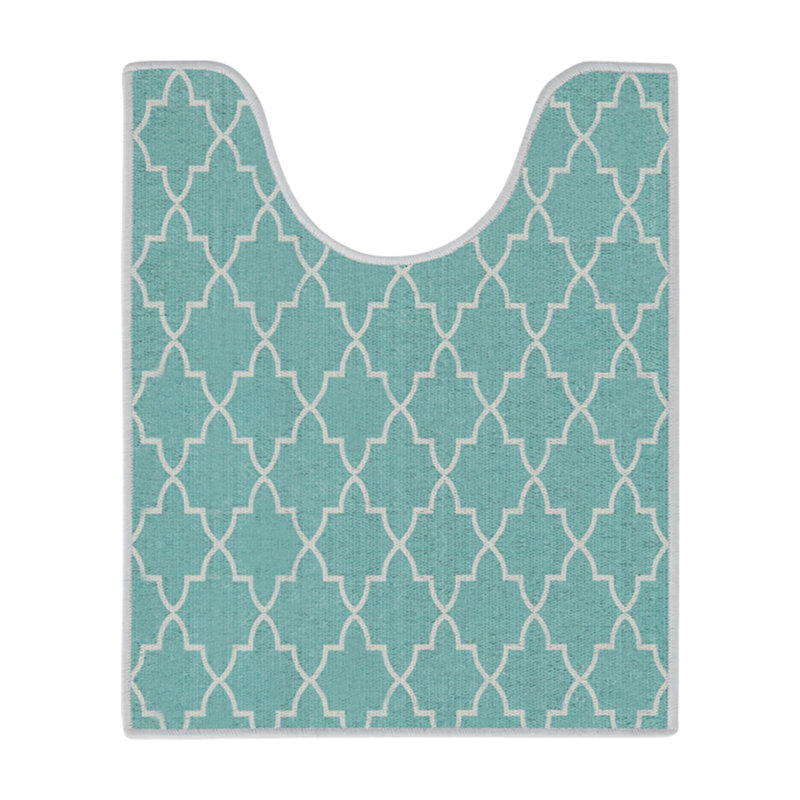 Tapis absorbant moelleux, Turquoise