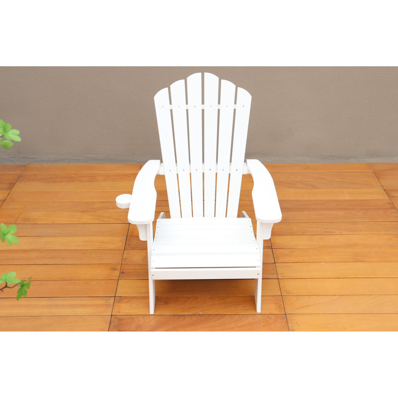 Fauteuil à bascule blanc