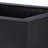 Gita Tall Lightweight Outdoor 16" x 16" x 36" Square Planter Box-1302495596