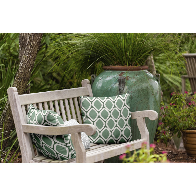Housse et insert de coussin d'extérieur Pebbles, Thé des bois, H 18 po x l 18 po x P 1 po
