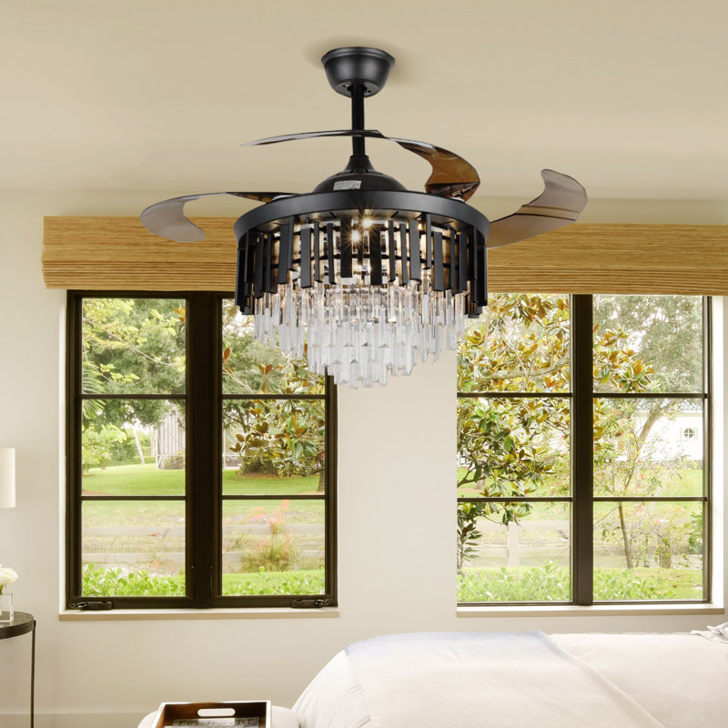 Daryle 42'' Ceiling Fan with LED Lights