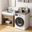 Manufactured Wood Laundry Room Organiser-124891987
