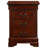Louis Phillipe 3 Drawer Wood Nightstand-166158850